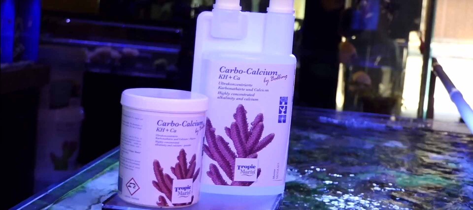 карбокальций carbocalcium tropic marin добавка для аквариума