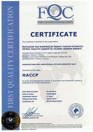 ISO БСК HACCP производство соды бск сертификат