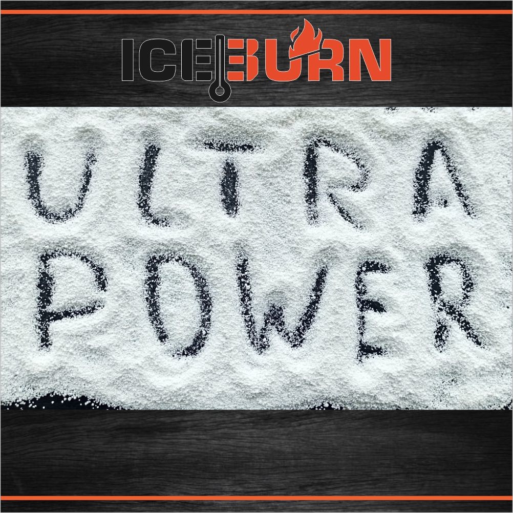 Реагент противогололедный ICEBURN ULTRA POWER (до -36 С), кальций хлористый специальный, чистота до 96%, ведро 5 кг.