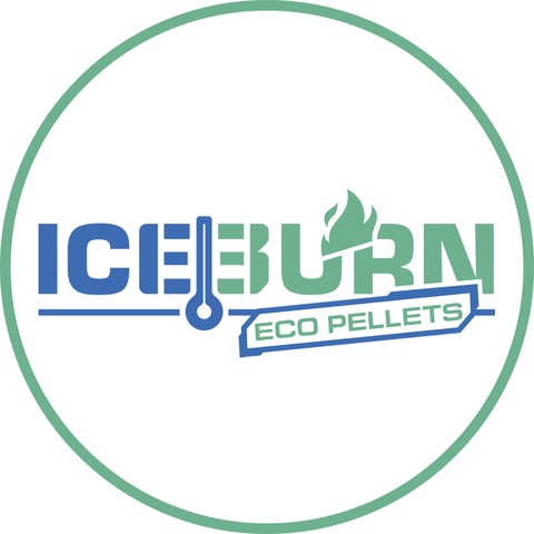 ICEBURN ECO PELLETS логотип круг