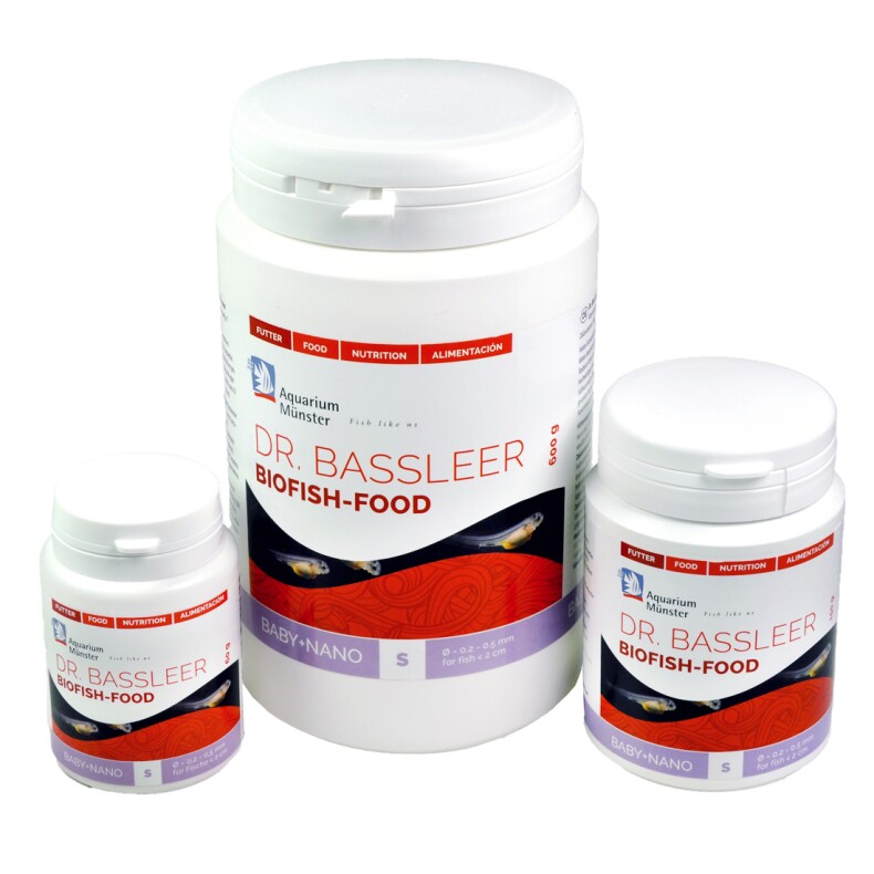 Корм для молоди, мальков и нано-рыбок, DR. BASSLEER BF BABY+NANO