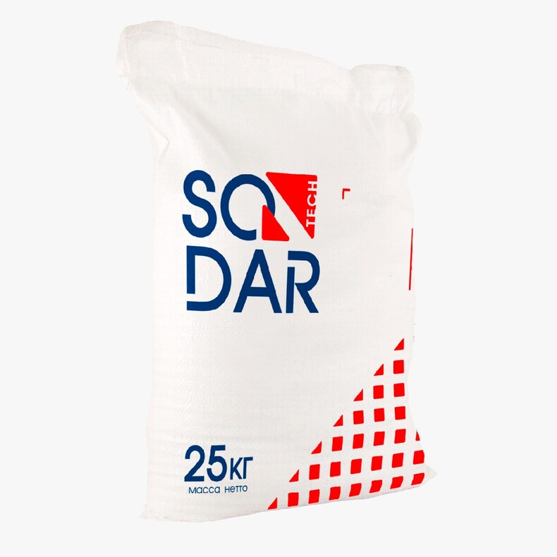 Сода каустическая чешуированная, SODAR, 25 кг (ООО БСК)
