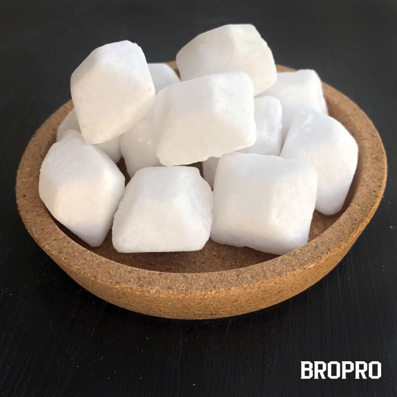 Соль для посудомоечных машин таблетированная, BroPro, мешок 25 кг.