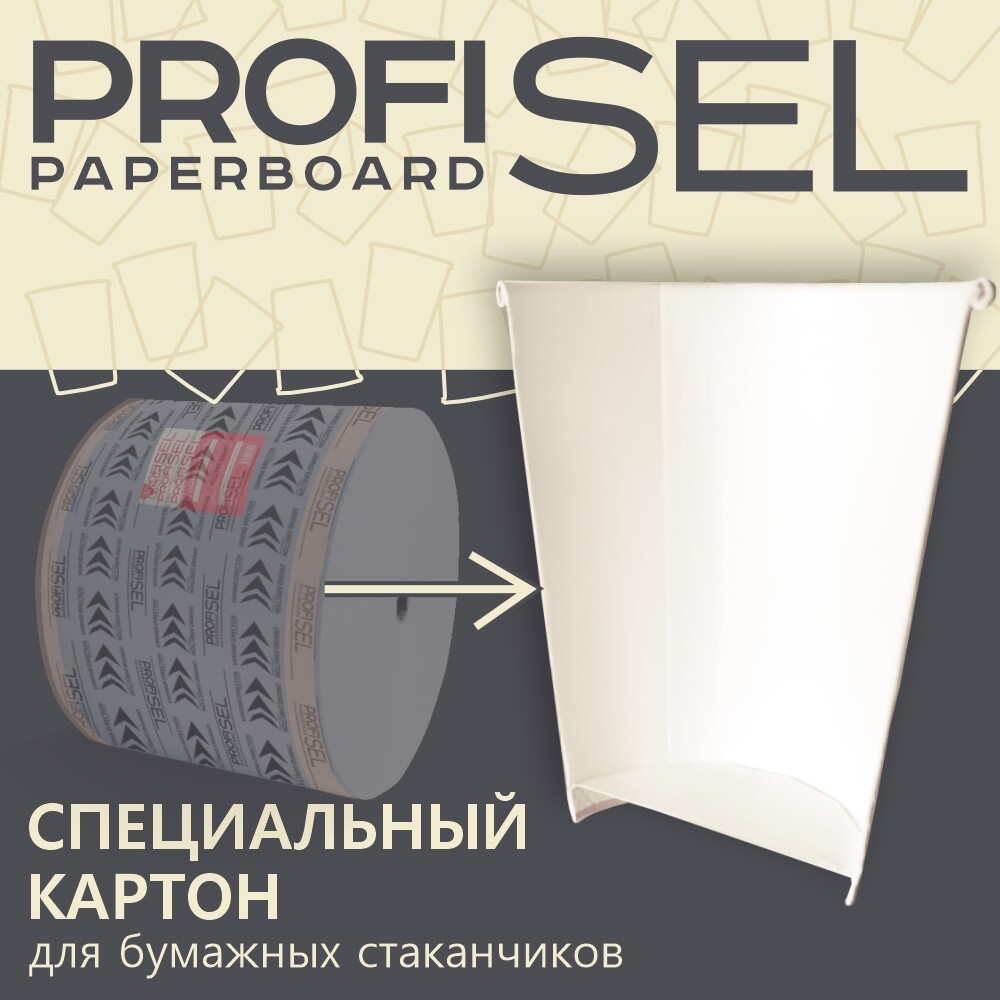 Ламинированный картон ProfiSel Paperboard, беленый, профессиональный, 170 г/м² (GSM)